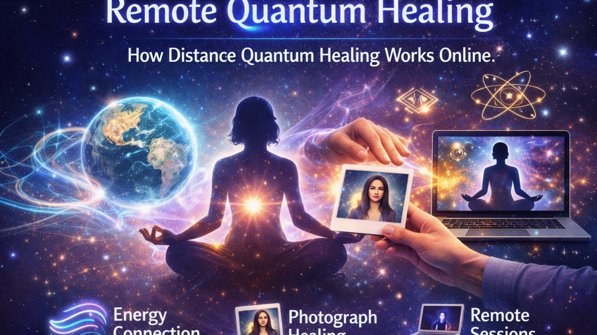 Remote Quantum Healing: How Distance Quantum Healing Works Online ?