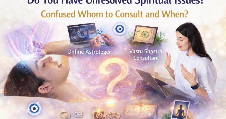 Do You Have Unresolved Spiritual Issues? Confused Whom to Consult and When?